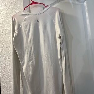 Unisex white Lululemon athletica dri fit
